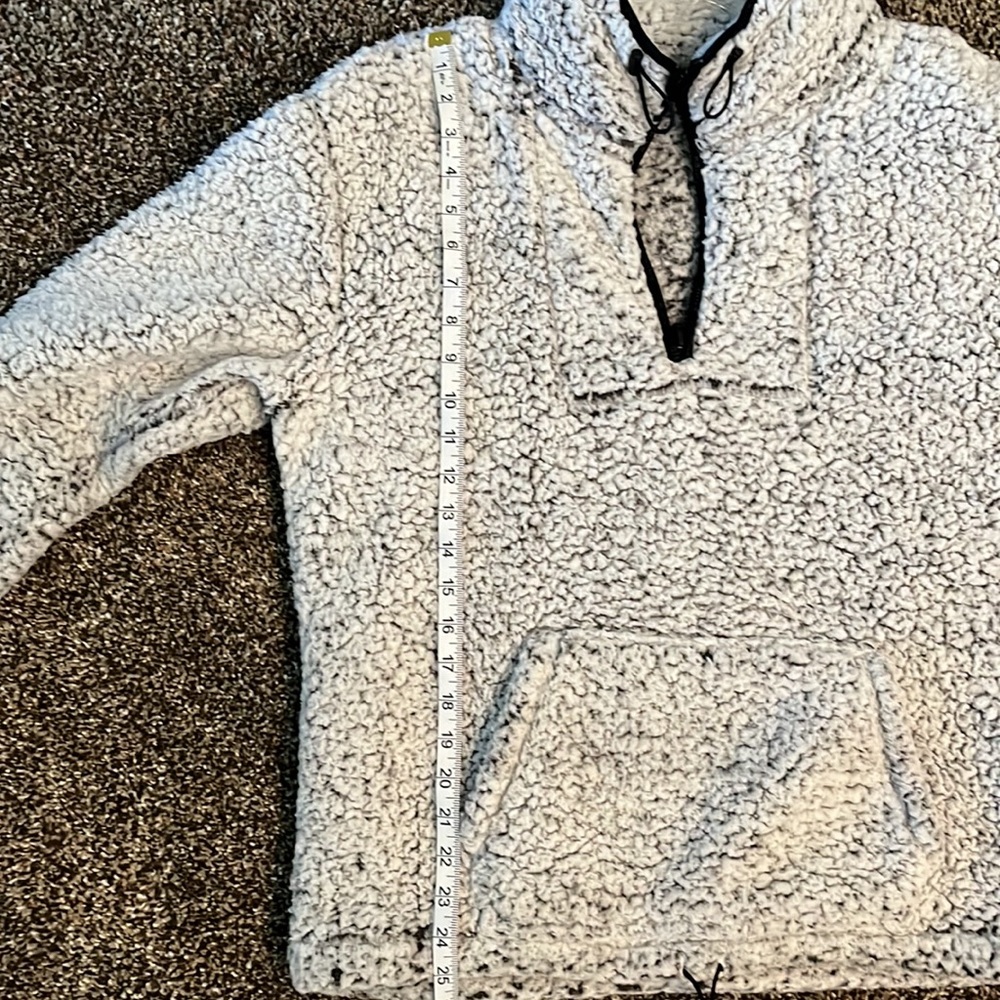 Pink Brand Fleece Pullover - Picture 5 of 5